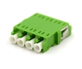 LC Quad Green Adapter without Flange