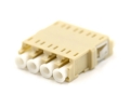 LC Quad Beige Adapter without Flange LC Quad Beige Adapter without Flange
