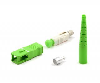 SC/APC Singlemode Simplex 3mm Epoxy Connector Kit