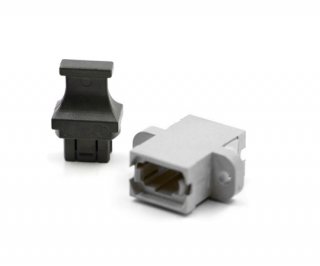 Gray MTP Adapter Std Footprint Full Flange
