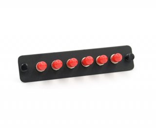 FType Adapter Plate with 6 ST Adapters