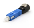 SC Round Shape Bare Fiber Adapter