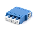 LC Quad Blue Adapter without Flange