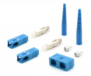 SC Singlemode Duplex 3mm Epoxy Connector Kit