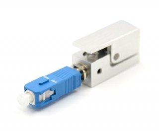 SC Square Shape Bare Fiber Adapter