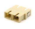 SC Duplex Beige Adapter without Flange