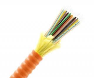 48 Fiber Armored Distribution Cable OM1 OFNP 48 Fiber Armored Distribution Cable OM1 OFNP