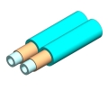 3mm Duplex Furcation Tubing for 900m Aqua 3mm Duplex Furcation Tubing for 900m Aqua
