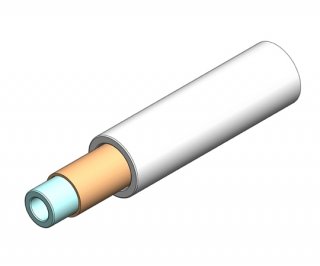 3mm Simplex Furcation Tubing for 900m White