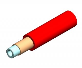 3mm Simplex Furcation Tubing for 900m Red