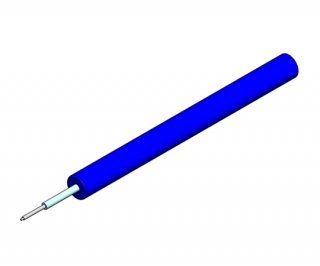 09mm Tight Buffer Multimode OM1 Cable Blue