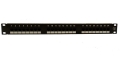 Cat6A 24 Port Unshielded 1U Copper Patch Panel
