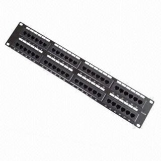 Cat5e 48 Port Unshielded 2U Copper Patch Panel
