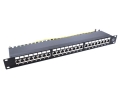 Cat5e FTP 19inch 1U Patch Panel Krone IDC 24Port