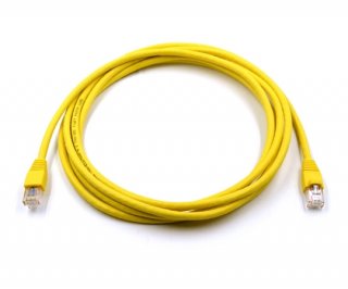 1ft Cat5e 350MHz UTP Ethernet Yellow