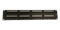 Cat6A 48 Port Unshielded 2U Copper Patch Panel
