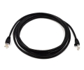 7ft Cat5e 350MHz UTP Ethernet Black