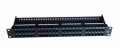 Cat6A 48 Port Unshielded 1U Copper Patch Panel Cat6A 48 Port Unshielded 1U Copper Patch Panel
