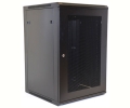 18U Wall Mount Equipment Cabinet Mesh Door Single