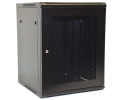 15U Wall Mount Equipment Cabinet Mesh Door Single
