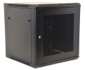 12U Wall Mount Equipment Cabinet Mesh Door Single
