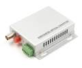 1 Channel Video Over Fiber Optic Converter with Audio and Data