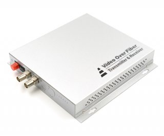 2 Channel Video Over Fiber Optic Converter