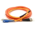 50m SC to ST Duplex OM1 Mode Conditioning Cable 50m SC to ST Duplex OM1 Mode Conditioning Cable