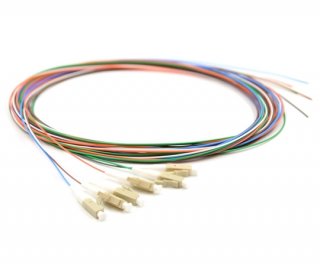 3m 6 Fiber LC Pigtail Multimode OM3
