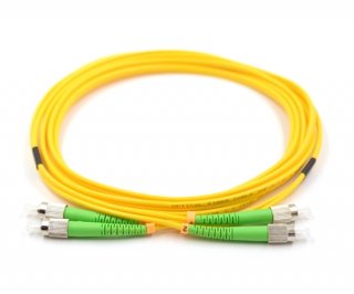 1m FC/APC to FC/APC Duplex Singlemode Patch Cable