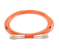 25m LC to LC Duplex 625 Armored Fiber Cable