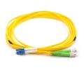 10m LC to FC/APC Duplex Singlemode Patch Cable