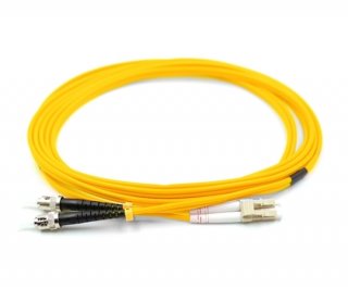 20m LC to ST Duplex Singlemode Patch Cable