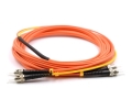 8m ST to ST Duplex OM1 Mode Conditioning Cable