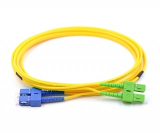 25m SC to SC/APC Duplex Singlemode Patch Cable