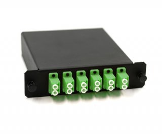 12 Fiber MTP Cassette OS2 LC/APC to MTP Std Female