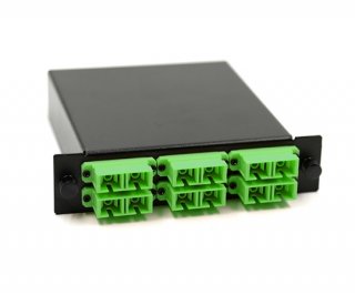 12 Fiber MTP Cassette OS2 SC/APC to MTP Std Female