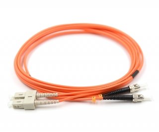 25m SC to ST Duplex Multimode 625 Patch Cable