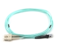 15m SC to MTRJ Duplex OM3 Multimode Patch Cable