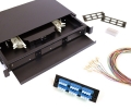 24 Fiber LC 9/125 1U Splicing Patch Panel Kit