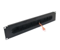 2U Horizontal Brush Panel Metal