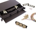 24 Fiber SC 625/125 1U Splicing Patch Panel Kit