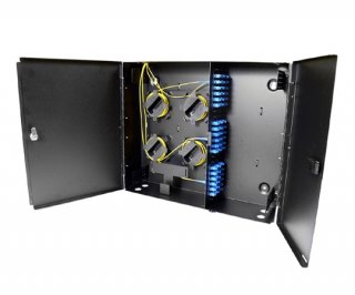 9 LGX Wall Mount Patch Panel with 2 Doors