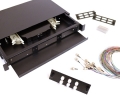 12 Fiber FC 625/125 1U Splicing Patch Panel Kit