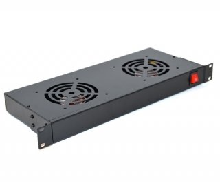 Network Rack Cooling Fan 2 Fan 1U  Network Rack Cooling Fan 2 Fan 1U