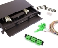 6 Fiber SC/APC 9/125 1U Splicing Patch Panel Kit