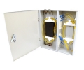 48 Adapter Slot Indoor Wall Mount Box Single Door