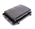 12 Fiber Horizontal Splice Enclosure 4 Ports 1 Tray