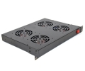 Network Rack Cooling Fan 4 Fan 1U