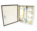 24 Adapter Slot Outdoor Wall Mount Box Single Door